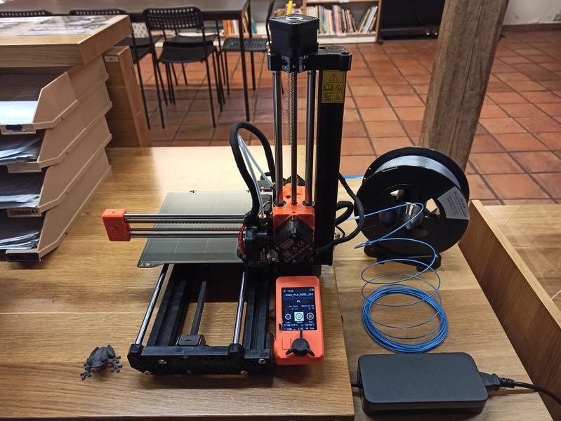 3D tiskárna Prusa MINI v knihovně