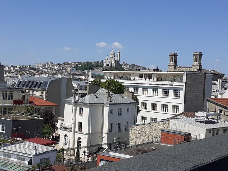 Úchvatný pohled na pařížské střechy Úchvatný pohled na pařížské střechy