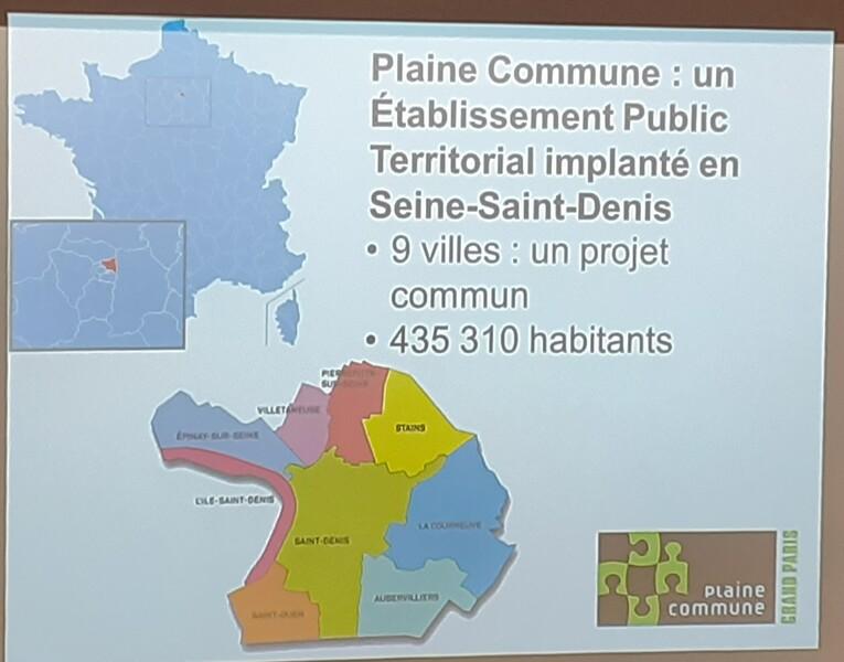 Síť Plaine Commune Síť Plaine Commune