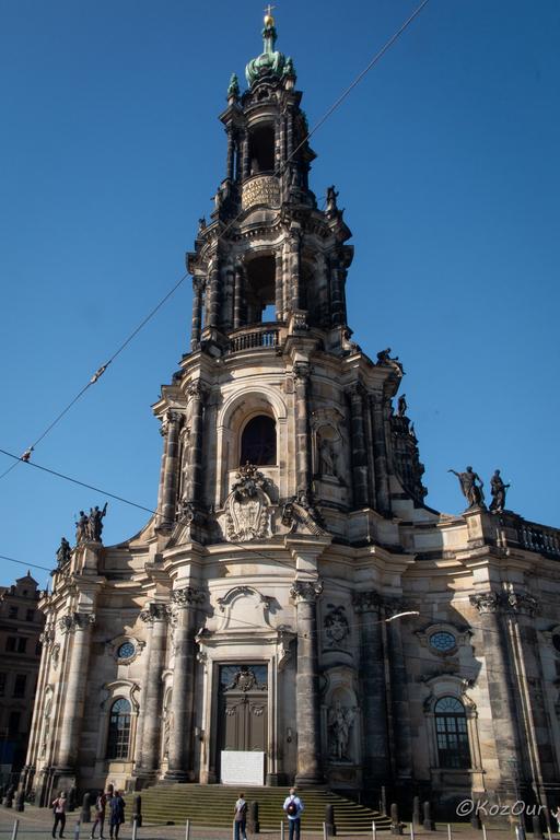Jednou z dalších architektonických ikon historického centra je katedrála nejsvětější Trojice, nazývaná také Hofkirche (foto: Martina Kožíšek Ouřadová, Knihovna města Plzně)