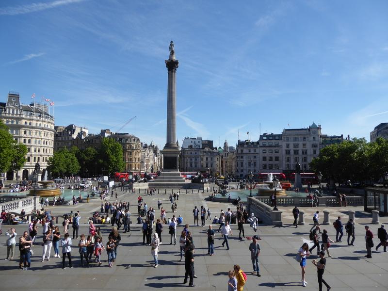 Londýn – Trafalgarské náměstí