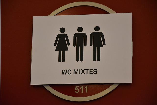 Označení toalet na kongresu