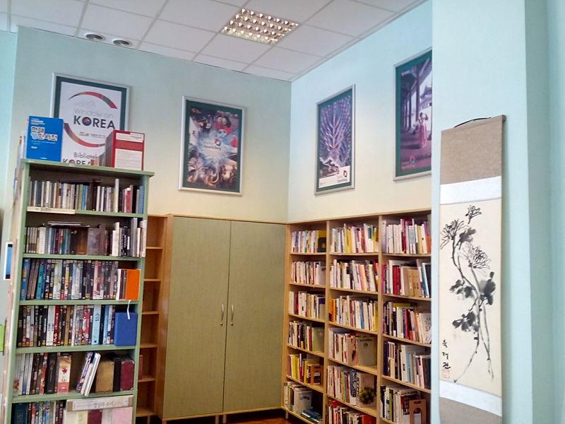 Korejské oddělení Městské knihovny ve Vratislavi