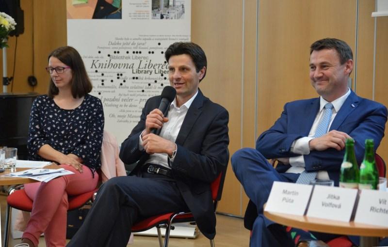 Náměstek primátora města Liberec Ivan Langr mluví o důležitosti podpory knihoven