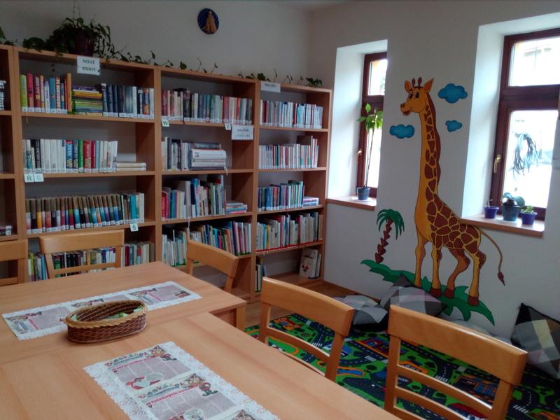 Místní knihovna v Křekově