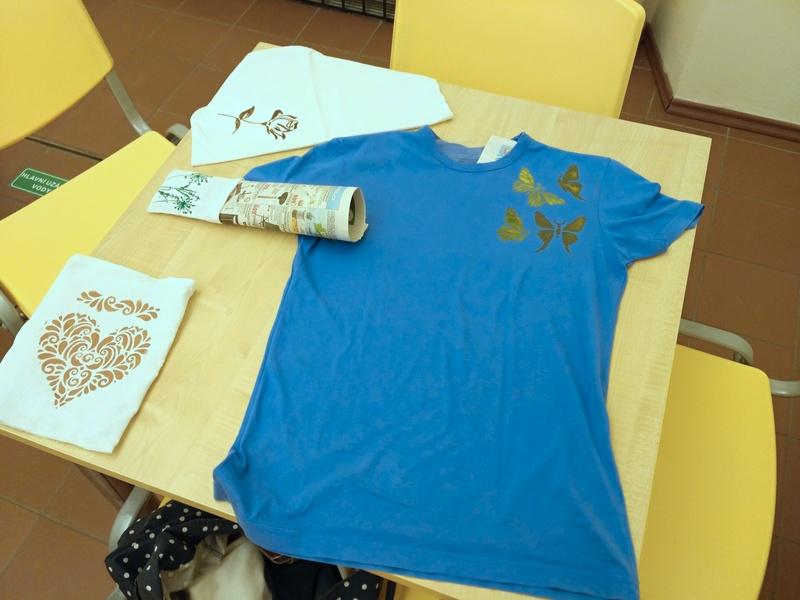 Malování na tričko (červen 2018) Malování na tričko (červen 2018)