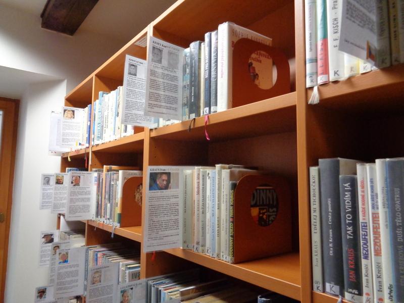 Informace o autorech v milínské knihovně