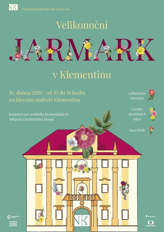 Plakát jarmarku (foto: Národní knihovna ČR, Oddělení PR a marketingu)