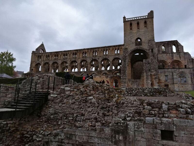 Jedburgh – ruiny augustiniánského opatství