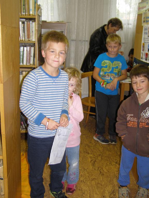 Dětí se na první akci knihovny sešlo hodně