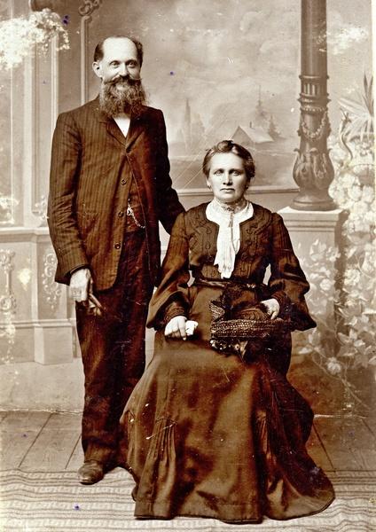 Emil Musil s manželkou