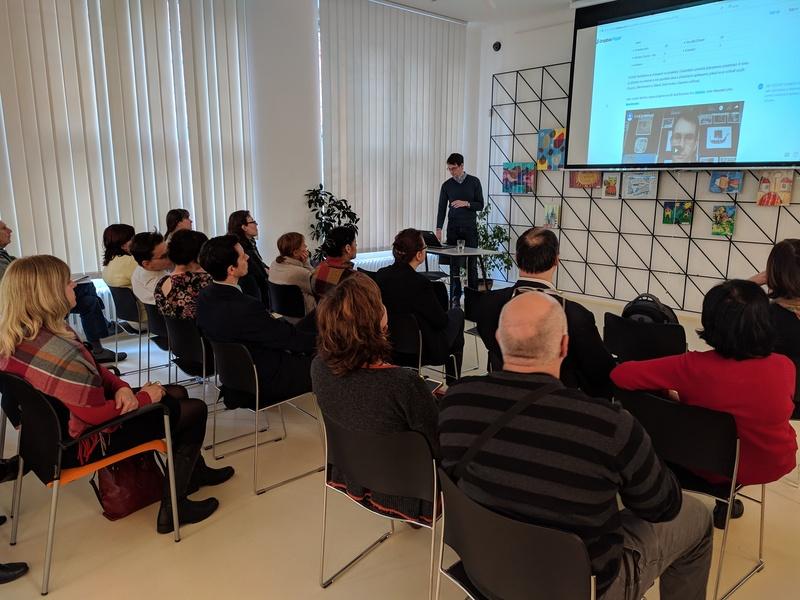 Prezentace metodiky v Knihovně Antonína Švehly v Praze, prosinec 2019 (foto: Lenka Langová, Knihovna Antonína Švehly)