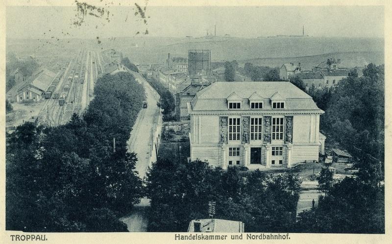 Pohlednice – celkový pohled (r. 1911, Slezské zemské muzeum)