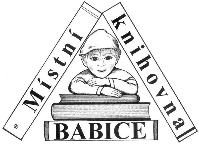 Logo knihovny s Babíkem (zdroj: Místní knihovna Babice)