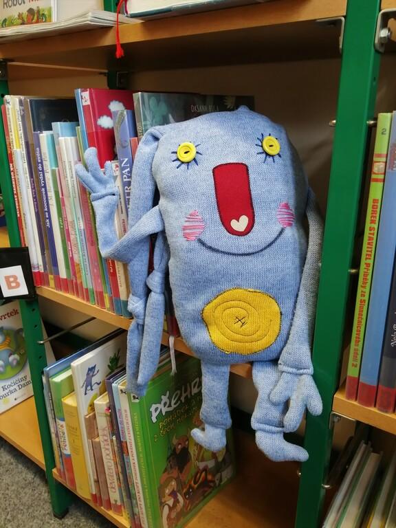 Modrá potvůrka (Městská knihovna Kadaň) Modrá potvůrka (Městská knihovna Kadaň)