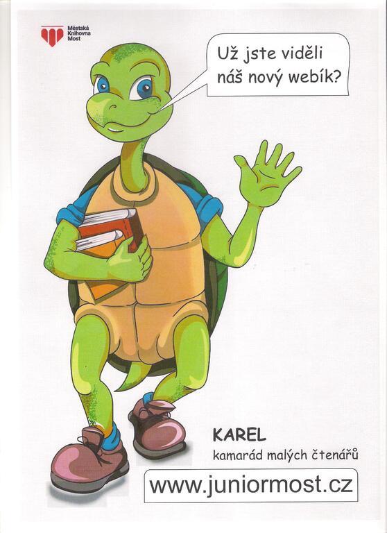 Plakát lákající na web dětského oddělení (zdroj: Městská knihovna Most) Plakát lákající na web dětského oddělení (zdroj: Městská knihovna Most)