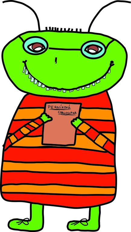 Knihomol – vítěz dětské soutěže o nejlepšího skřítka (zdroj: Městská knihovna Frýdlant) Knihomol – vítěz dětské soutěže o nejlepšího skřítka (zdroj: Městská knihovna Frýdlant)