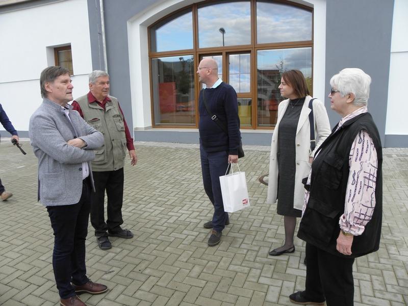 Návštěva z Národní knihovny ČR Návštěva z Národní knihovny ČR