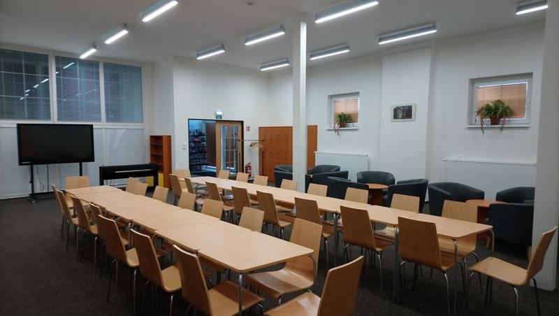 Interiér klubovny Interiér klubovny