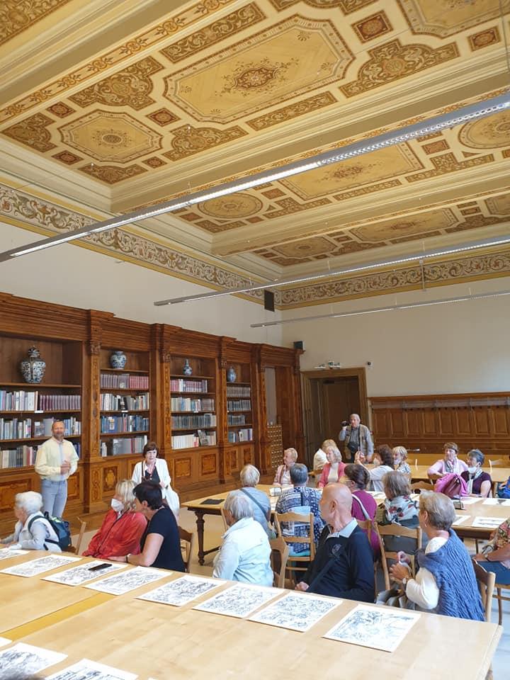 V Knihovně Uměleckoprůmyslového musea v Praze