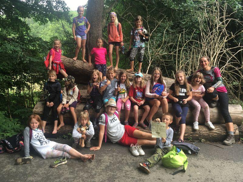 Společná fotografie z tábora Společná fotografie z tábora