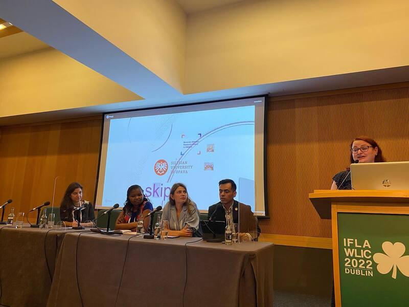 Michaela Mrázová představuje obě svá pracoviště a aktivity v rámci SKIP Michaela Mrázová představuje obě svá pracoviště a aktivity v rámci SKIP